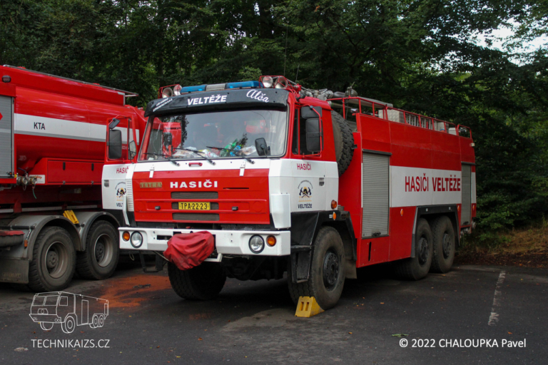 JSDH Veltěže CAS 32 Tatra 815 TECHNIKAIZS cz