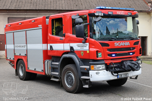 HZS Středočeského kraje - stanice Poděbrady - CAS 20 Scania - WISS