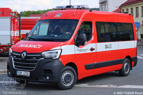 JSDH Uhlířské Janovice - DA - Renault Master