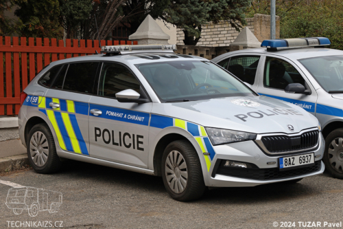 Policie ČR - Místní oddělení Strašnice - Škoda Scala